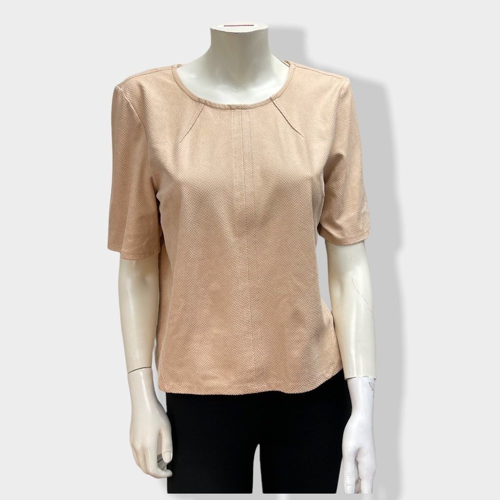 ROBERT Rodriguez Beige Farrah Top